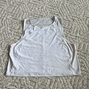 Lulu sculpt cropped tank top